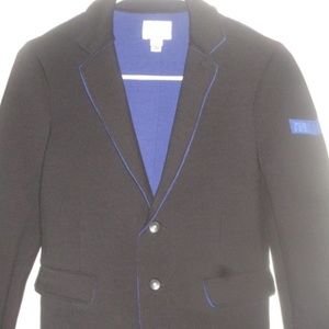 diesel boys black and blue blazer size 12